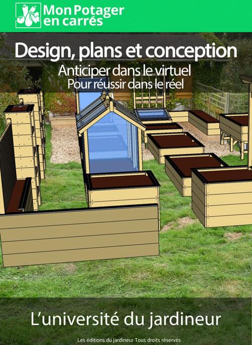 Design plan et conception de l'université du jardineur